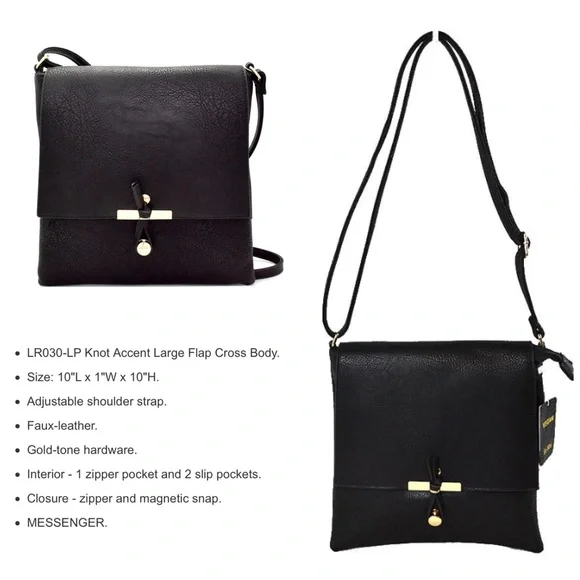 LE MIEL โข Large Crossbody Handbag - Picture 7 of 9